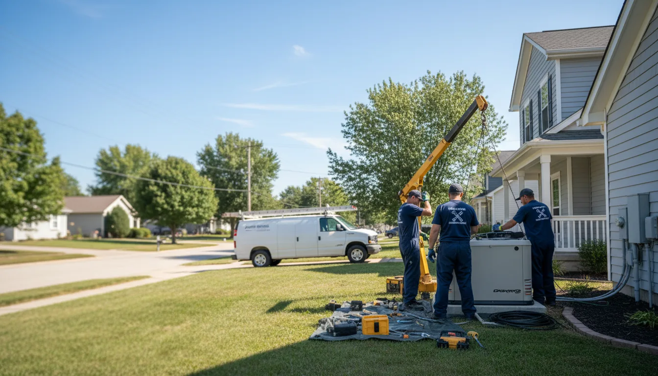 Generator Installation in Telferner, TX near me